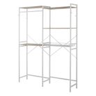scaffale-sopra-lavatrice-147x34x195cm-bianco