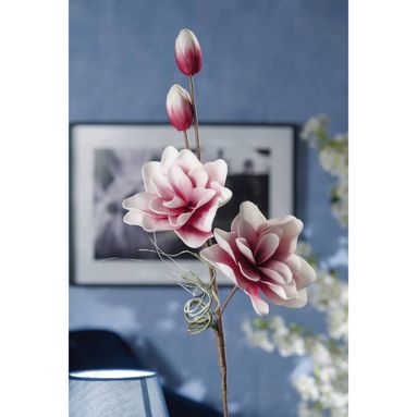 RAMOSCELLO 115CM 2 FIORI E 2 BOCCIOLI IN 4 COLORI