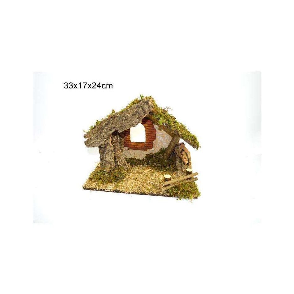 capanna-vuota-33x17x24cm-con-muschio-slash-fieno-slash-sta