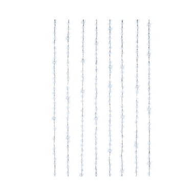 TENDA LUMINOSA A CASCATA CON 320 LED CM .100X200H PER INTERNO ED ESTERNO