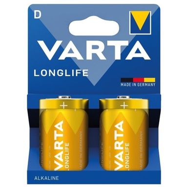 PILA TIPO D LONGLIFE POWER X2 VARTA.