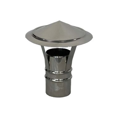 FUMAIOLO CINESE D.120MM INOX CON BASE TONDA