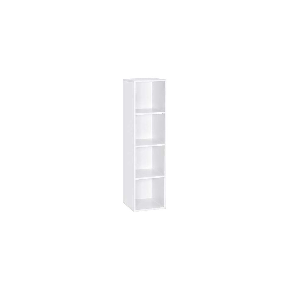 libreria-4-ripiani-60x28xh146cm-bianca-vv1003-con