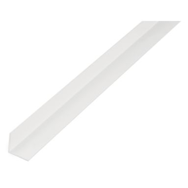 PROFILO ANGOLARE 20X20X1000MM PVC BIANCO