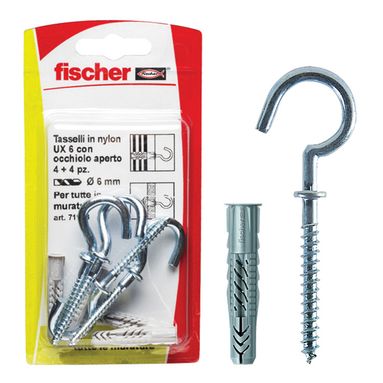 TASSELLO NYLON CON OCCHIOLO APERTO UX 6X35 R K