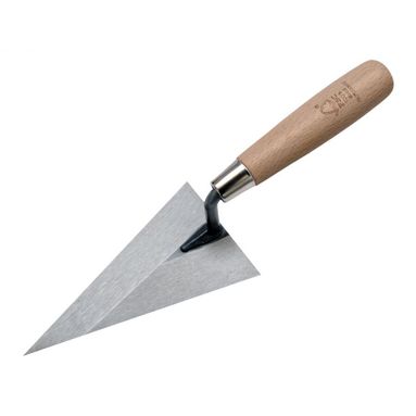 CAZZUOLINO PUNTA ACUTA 14CM MANICO LEGNO
