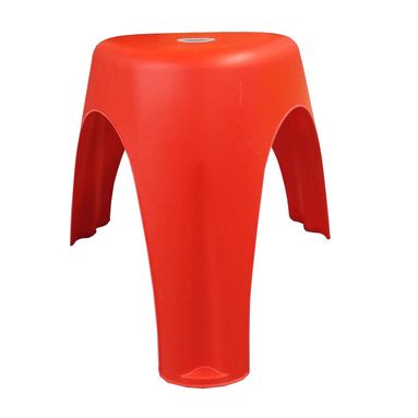 SGABELLO IN RESINA ROSSO
