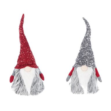 FOLLETTO 32X25XH70CM ROSSO / ARGENTO.