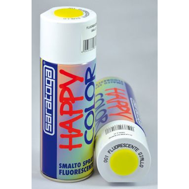 HAPPY COLOR ML.400 FLUORESCENTE GIALLO
