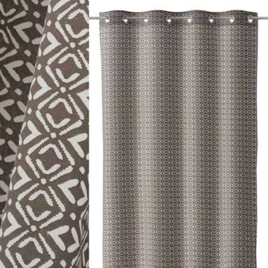 TENDA TRIB GRIGIO-BIANCO 140 X 260 CM