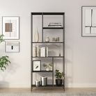 libreria-ardesia-80x30xh188cm-in-metallo