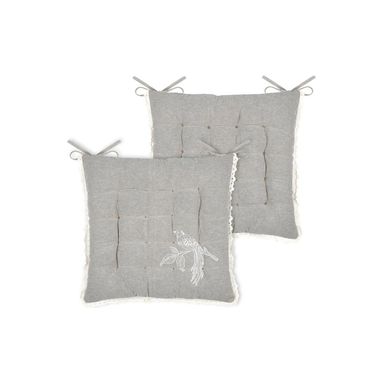 CUSCINO GALETTE CLARINE 38X38CM BEIGE.