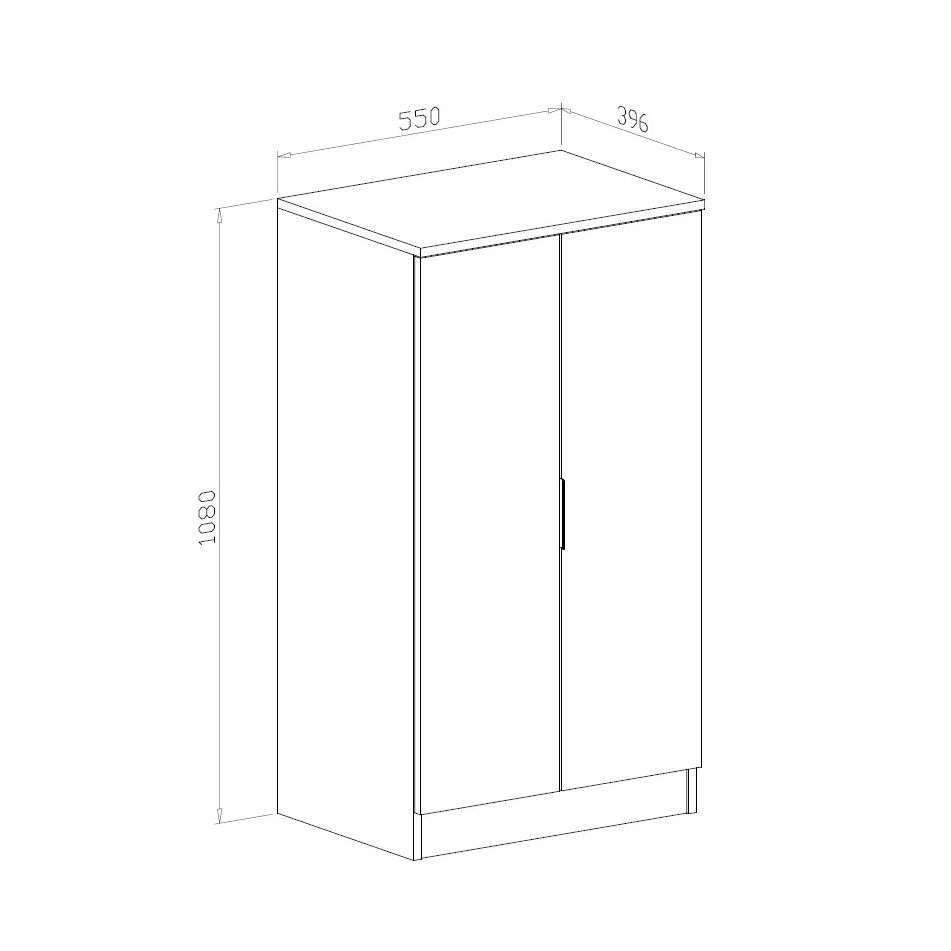 scarpiera-basic-2-ante-55x40xh108cm-larice-bianco