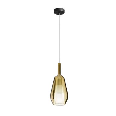 VETRO PIREX D.18XH31CM ORO PER MONTATURA.