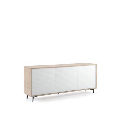 MADIA PASSWORD 184X45XH77CM 3 ANTE ROVERE/BIANCA.