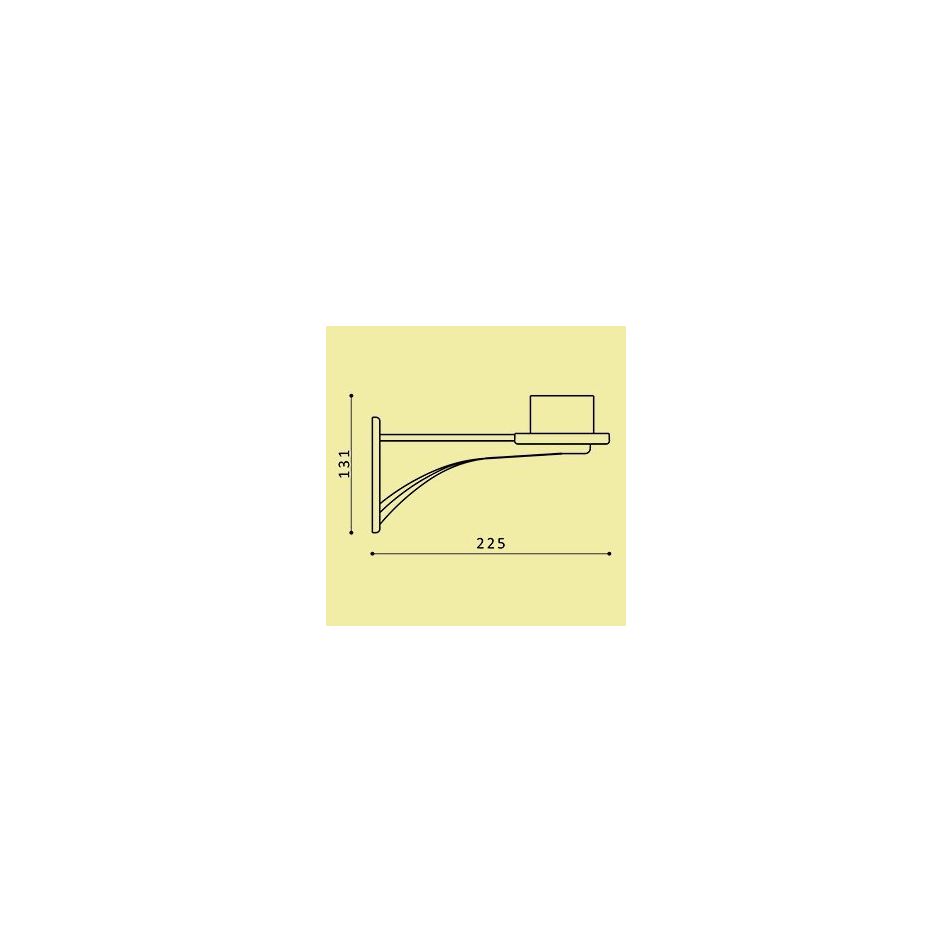braccio-per-lampade-fino-a-300mm-colore-nero