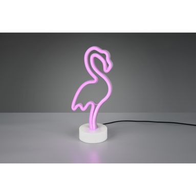 LAMPADA LED DA TAVOLO FLAMINGO 1,5W H29CM USB.