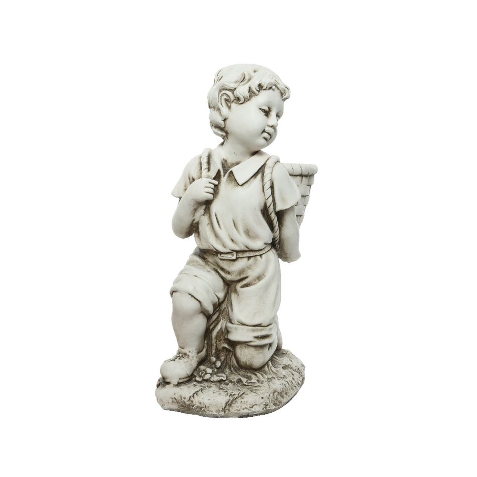 statua-bimbo-23x35xh57cm-in-polimagnesio-bianco
