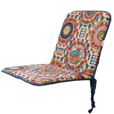 CUSCINO STERLIZIA 45X43XH45CM MAIOLICA