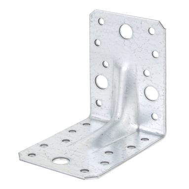 PIASTRA ANGOLARE NERVATA 90X90X65MM