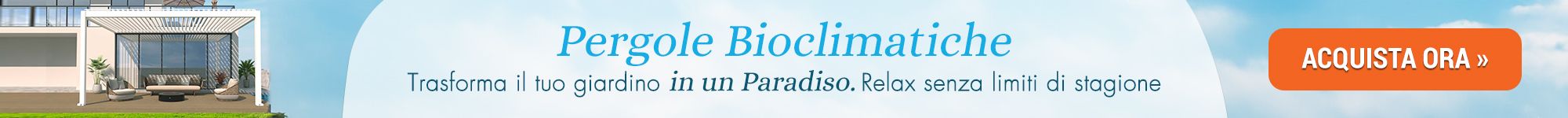 Pergole bioclimatiche