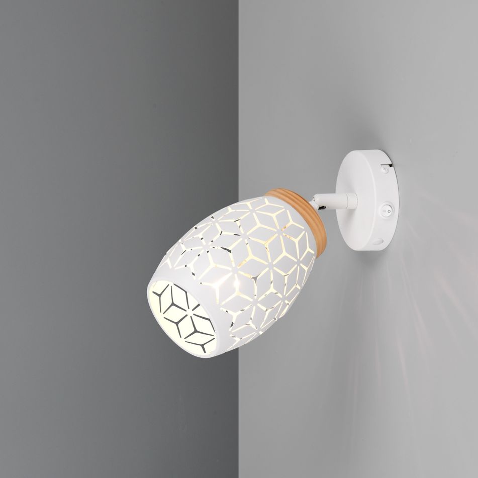 spot-e14-bidar-h17cm-bianco-slash-legno