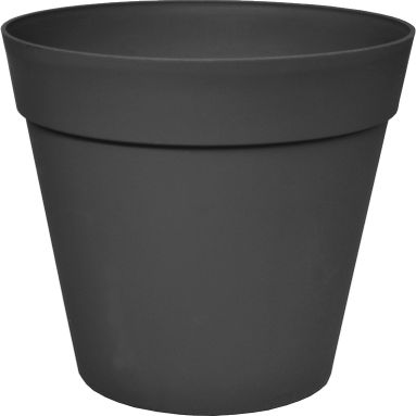 VASO CONICO CHICAGO D.25XH22CM SMOKE