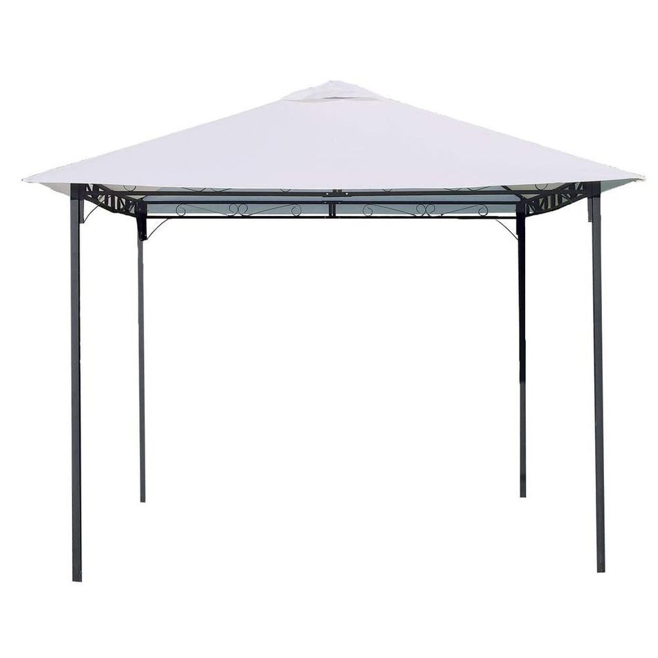 gazebo-style-300x300xh250cm-con-copertura-bianca