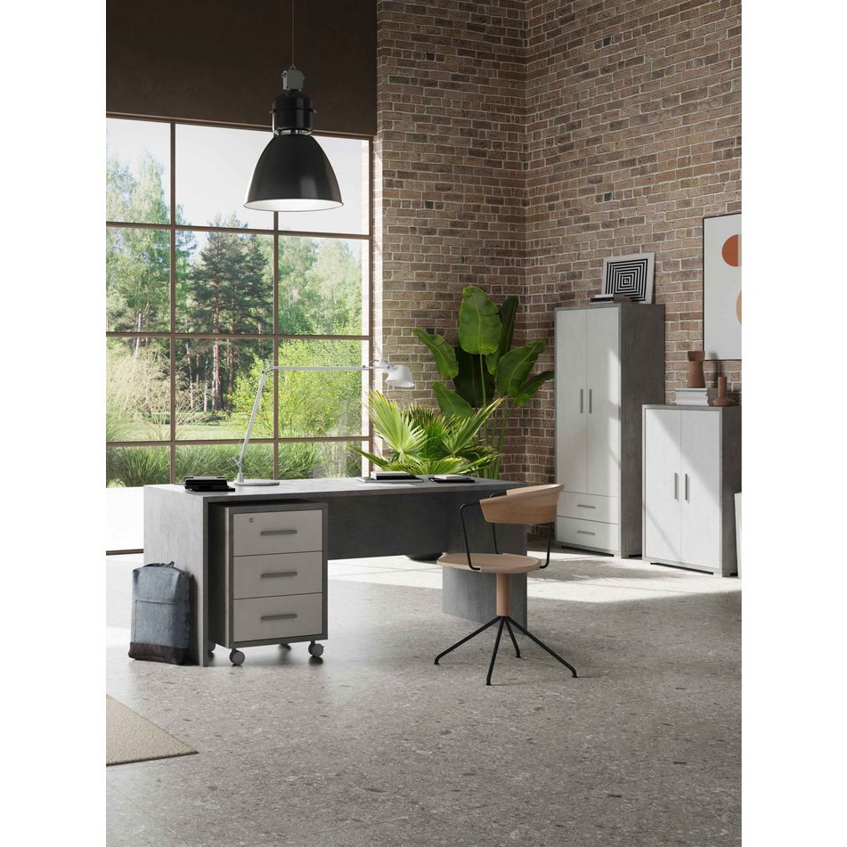 mobile-3-cassetti-su-ruote-51x41xh71cm-struttura-cemento-frontale-ossido-bianco