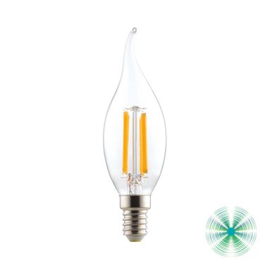 LAMPADINA TRASPARENTE E14 6W 4000K 860LM 360°.