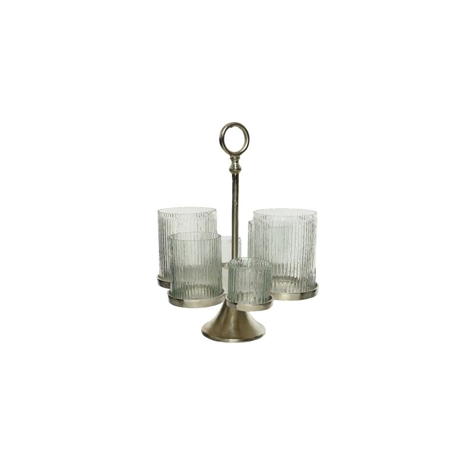 porta-candele-alluminio-piattini-in-vetro-h46cm
