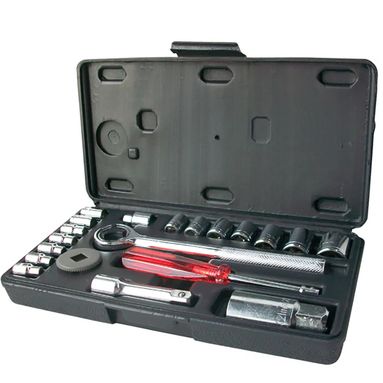 SET 20 PZ BUSSOLE 1/4" E 3/8" CON CRICCHETTO