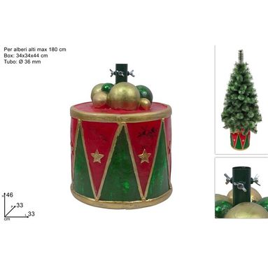 BASE ALBERO A TAMBURO D.33XH46CM