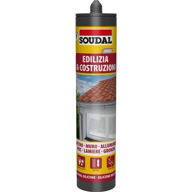 SILICONE NEUTRO EDILIZIA 300ML GRIGIO