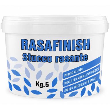 STUCCO IN PASTA RASAFINISH 5KG PER RASARE