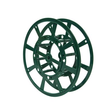 BOBINA PER LUCI IN PVC VERDE D.20XH6CM.