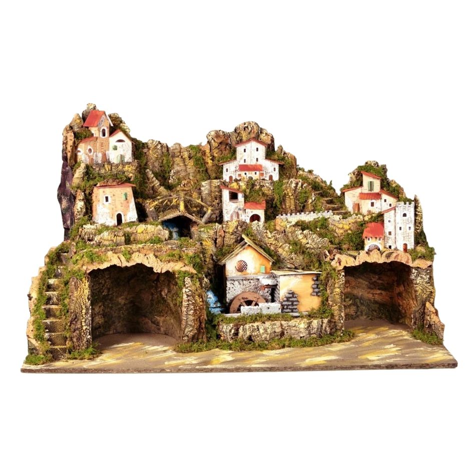 scenario-con-casette-e-mulino-80x80xh80cm-con-luci