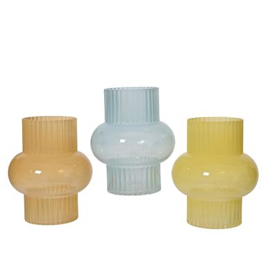 VASO YRE D.17,3XH21CM IN VETRO COLORATO