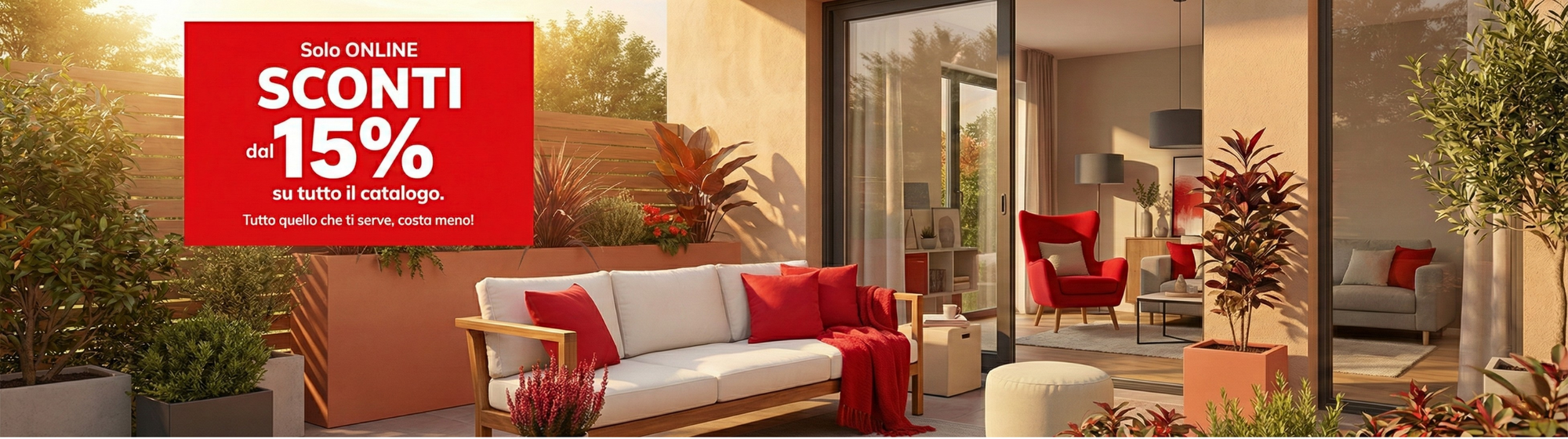 Promo 15% su tutto il Catalogo