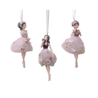 APPENDINO BALLERINA H12CM ROSA.