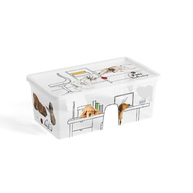 CONTENITORE C BOX 34X19XH12CM PETS COLLECTION