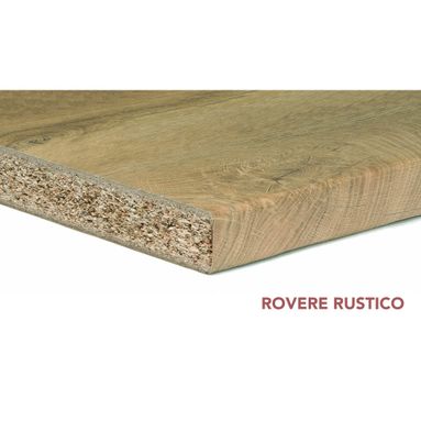 TOP ROVERE RUSTICO 2R4 3.8X304X60CM