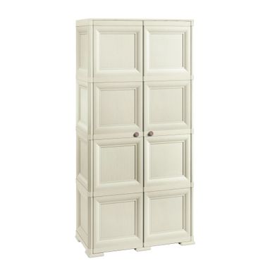 ARMADIO ALTO OMNIMODUS 79X43XH164CM CON 4 RIPIANI
