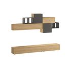 parete-attrezzata-tromen-260x40cm-rovere-slash-antracit