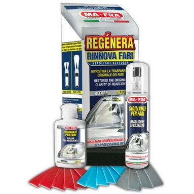 KIT REGENERA RINNOVA FARI CON LUCIDANTE E SIGILLAN