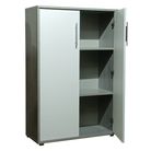 libreria-omega-2-ante-79x34xh118cm-cemento-slash-bianca
