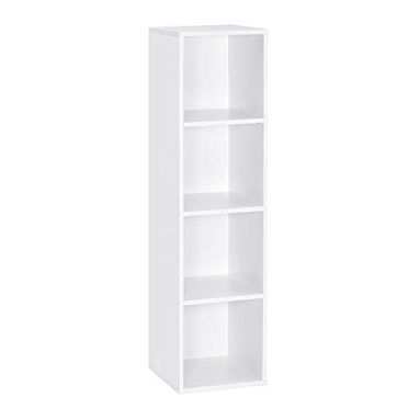 LIBRERIA 4 RIPIANI 60X28XH146CM BIANCA VV1003 CON