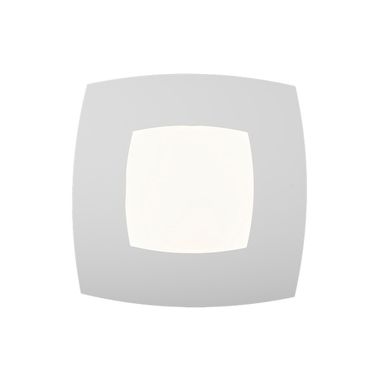 PLAFONIERA LED BICE 24W 40X40CM BIANCA IN METALLO