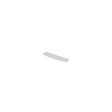 RIPIANO IN VETRO AD ARCO SATINATO CM. 0.6X60X15