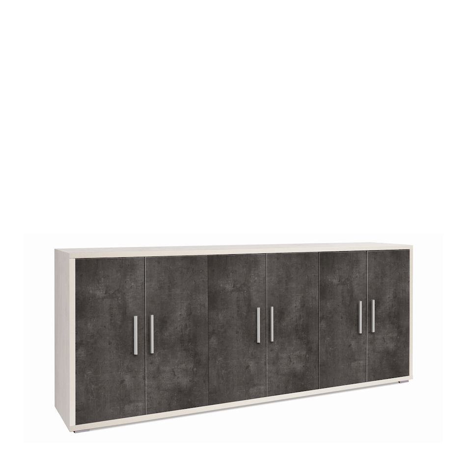 mobile-6-ante-kit-203x41xh84cm-struttura-ossido-bianco-frontale-ossido-nero
